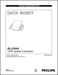datasheet for BLV2042 by Philips Semiconductors