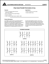 datasheet for CSPPT08-680J by California Micro Devices