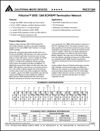 datasheet for PACS1284-02Q by California Micro Devices