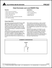 datasheet for PRC207560J/680M by California Micro Devices