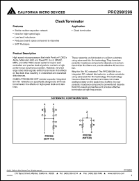 datasheet for PRC289560J680K by California Micro Devices