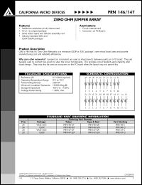 datasheet for PRN146-S by California Micro Devices