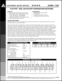 datasheet for PACS128404Q by California Micro Devices