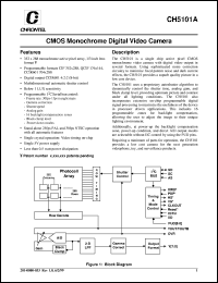 datasheet for CH5101A-L by Chrontel, Inc.