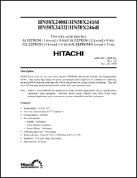 datasheet for HN58X2432TI by 