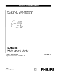 datasheet for BAS316 by Philips Semiconductors