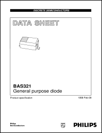 datasheet for BAS321 by Philips Semiconductors