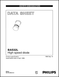 datasheet for BAS32L by Philips Semiconductors