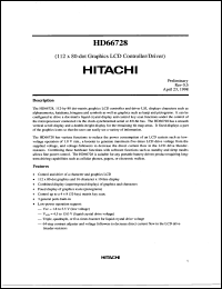 datasheet for HCD66728A05BP by 