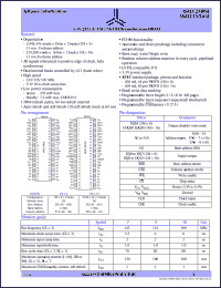 datasheet for AS4LC2M8S1-8TC by Alliance Semiconductor Corporation