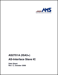 datasheet for AS2701A by Austria Mikro Systeme International