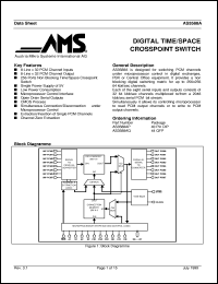 datasheet for AS3588AQ by Austria Mikro Systeme International