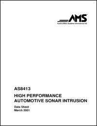 datasheet for AS8413 by Austria Mikro Systeme International