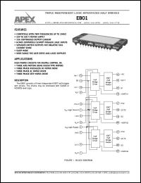 datasheet for EB01 by Apex Microtechnology Corporation