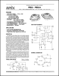 datasheet for PB58 by Apex Microtechnology Corporation