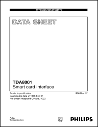 datasheet for TDA8001AT/C1 by Philips Semiconductors