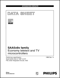 datasheet for SAA5290PS/130 by Philips Semiconductors