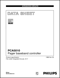 datasheet for PCA5010H/F1 by Philips Semiconductors