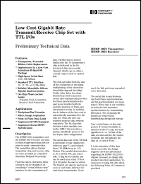 datasheet for HDMP-1022 by 