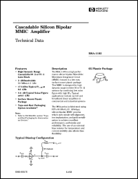 datasheet for MSA-1105-TR1 by 