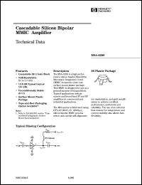 datasheet for MSA-0286-TR1 by 