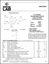 datasheet for SML20S56 by Semelab Plc.