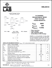 datasheet for SML60S18 by Semelab Plc.