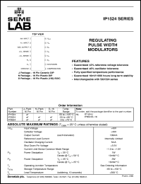 datasheet for IP2524D by Semelab Plc.