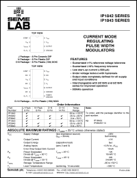 datasheet for IP2842D-14 by Semelab Plc.