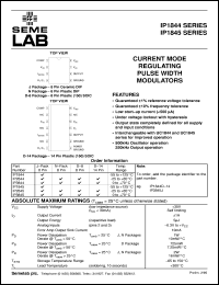 datasheet for IP2844D-14 by Semelab Plc.