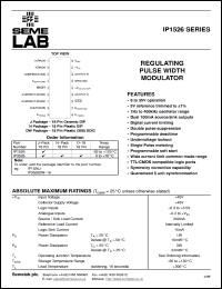 datasheet for IP3526DW by Semelab Plc.