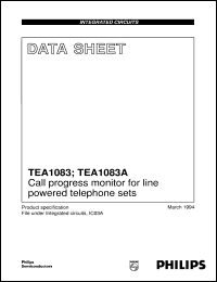 datasheet for TEA1083A/C1 by Philips Semiconductors