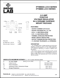 datasheet for IP78M12LCC4 by Semelab Plc.