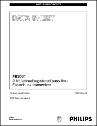 datasheet for FB2031BB by Philips Semiconductors