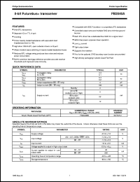 datasheet for FB2040BB by Philips Semiconductors