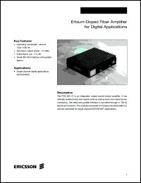 datasheet for PGE60801 by Ericsson Microelectronics