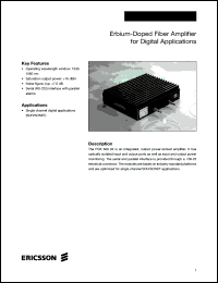 datasheet for PGE60803 by Ericsson Microelectronics
