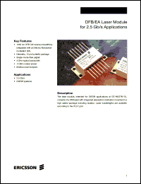 datasheet for PGT20306 by Ericsson Microelectronics