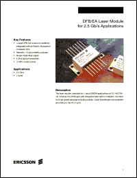 datasheet for PGT20326 by Ericsson Microelectronics