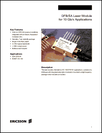 datasheet for PGT20401 by Ericsson Microelectronics