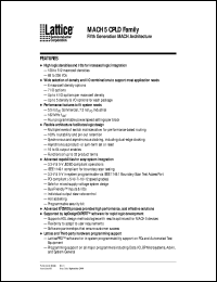 datasheet for M5-128/68-7YC by Lattice Semiconductor Corporation