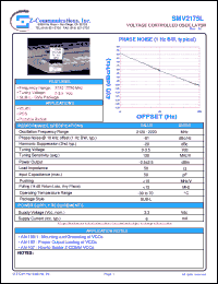 datasheet for SMV2175L by Z-Communications, Inc.