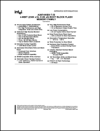 datasheet for AB28F400BX-B90 by Intel Corporation