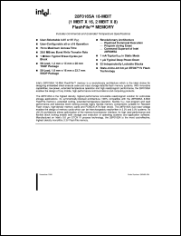 datasheet for DA28F016SA-070 by Intel Corporation