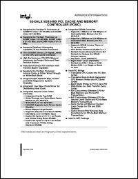 datasheet for SB82434NX by Intel Corporation