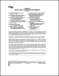 datasheet for AN28F010-150 by Intel Corporation