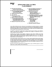 datasheet for TN28F020-120 by Intel Corporation