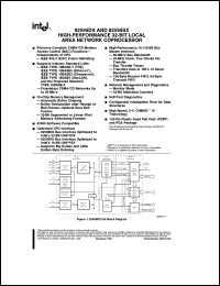 datasheet for A82596SX by Intel Corporation
