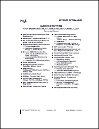 datasheet for TP80C251TQ by Intel Corporation