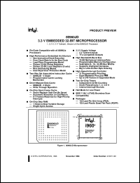 datasheet for A80960JD-66 by Intel Corporation
